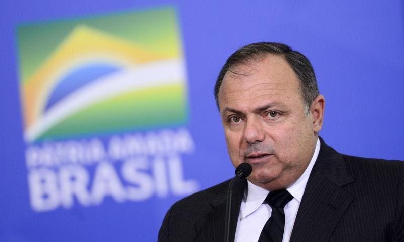 O Ministro da Saúde, Eduardo Pazuello anuncia a distribuição de 230,7 milhões de doses de vacina até julho