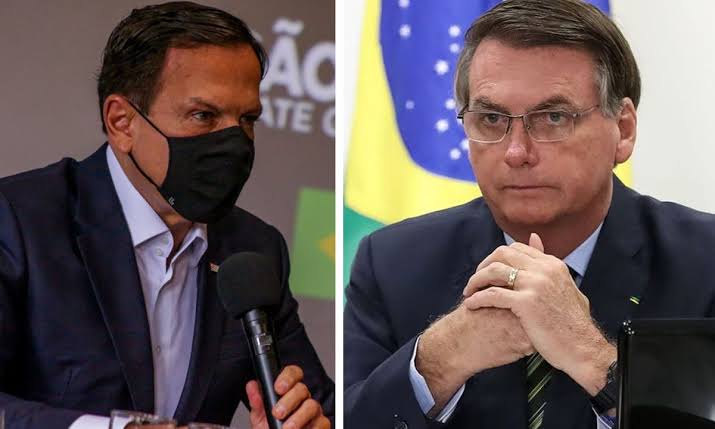 O Governador João Doria prometeu que vai abrir denuncia em tribunais internacionais contra Bolsonaro por ‘genocídio’