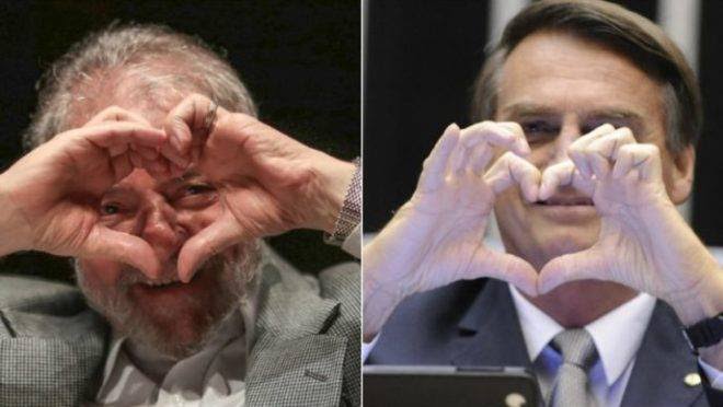 Apesar do crescimento de Lula nas redes sociais,  Bolsonaro segue com maior número de interações e seguidores