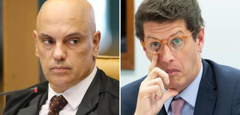 Polícia Federal faz busca e apreensão  na casa de Ricardo Salles e Ministério do Meio Ambiente por determinação de Alexandre de Moraes