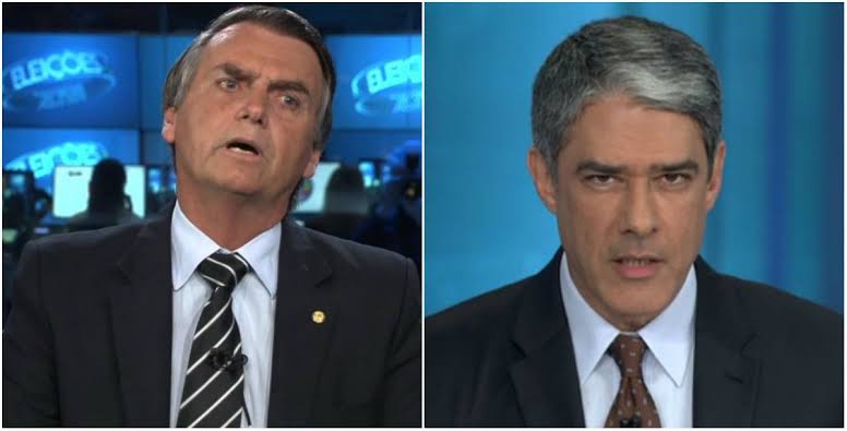 Após fala do presidente sobre manifestações contra o governo, William Bonner desmente Bolsonaro; assista o vídeo