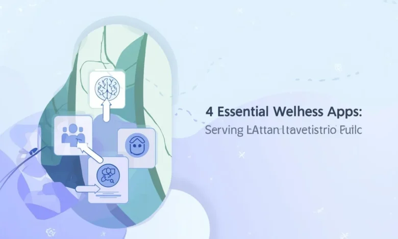 4 Aplicativos Essenciais de Bem-Estar: Tecnologia a Serviço da Sua Saúde Mental